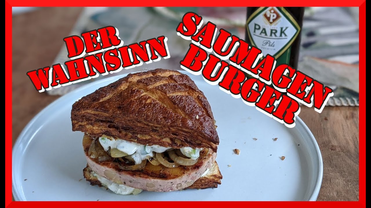 Ich mache einen LECKEREN Saumagen Burger