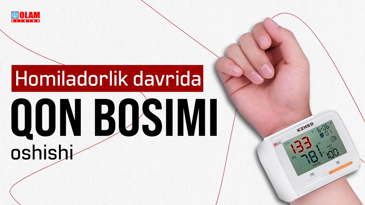 HOMILADORLIK DAVRIDA QON BOSIMI OSHISHI | OLAM KLINIKA