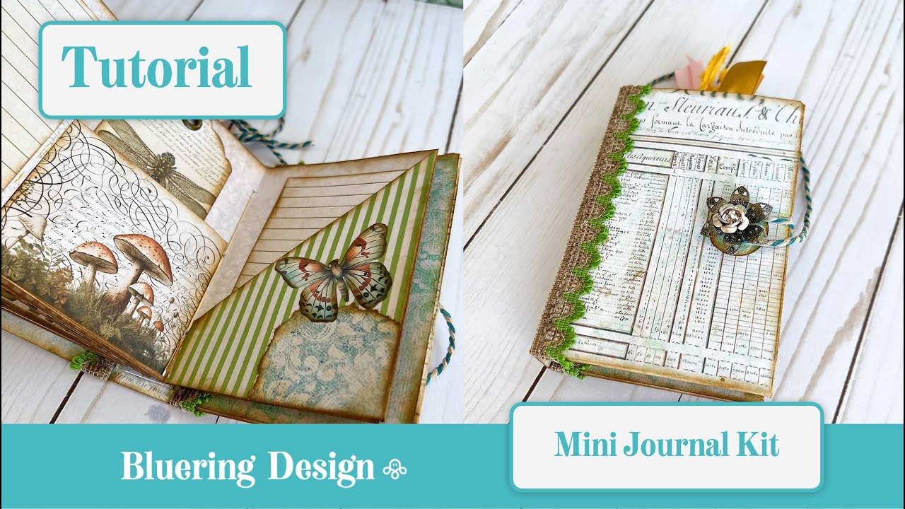 Mini Junk Journal Tutorial Part 1 (Page Assembly)