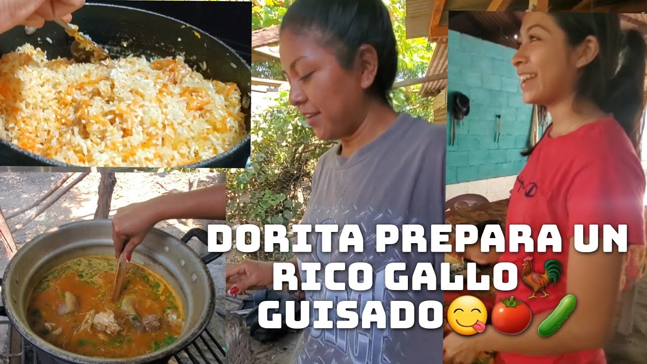 Adalí Ayuda A Su Tia Dorita A Preparar Un Gall0🐓Guisado Se Ve Delicioso 😋 