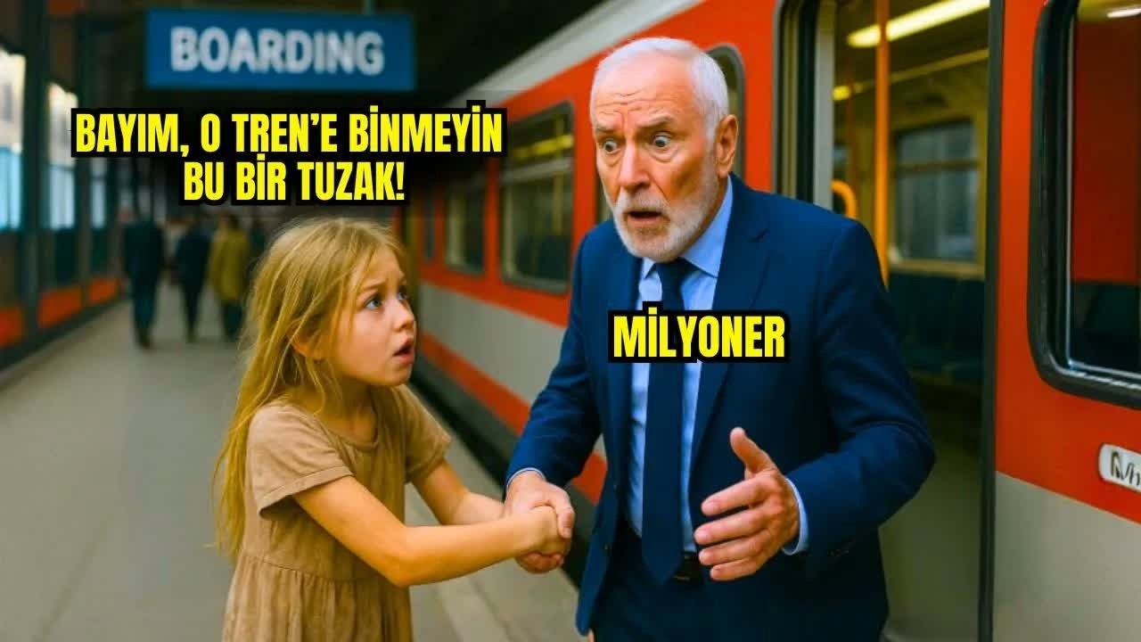 ＂BU TRENE BİNME!＂ FAKİR KIZ MİLYONERE BAĞIRIYOR... O UMURSAMIYOR AMA 2 DAKİKA SONRA...