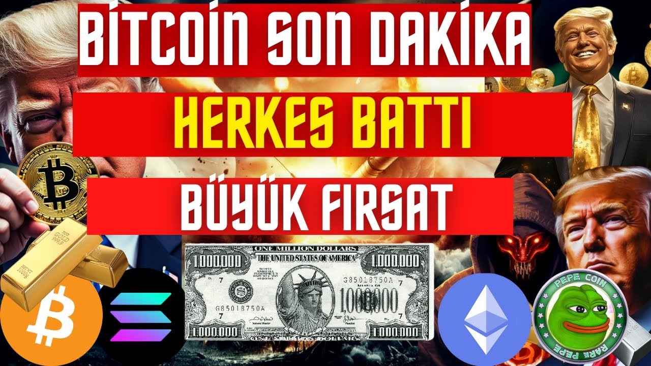 BİTCOİN ANALİZ HERKES BATTI B&Uuml;Y&Uuml;K FIRSAT GELİYOR #BITCOIN #ALTCOIN