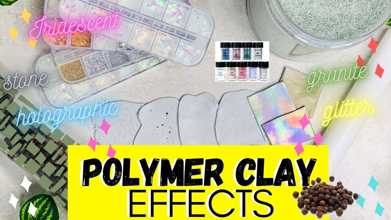 POLYMER CLAY EFFECTS - EFECTOS EN ARCILLA POLIMERICA
