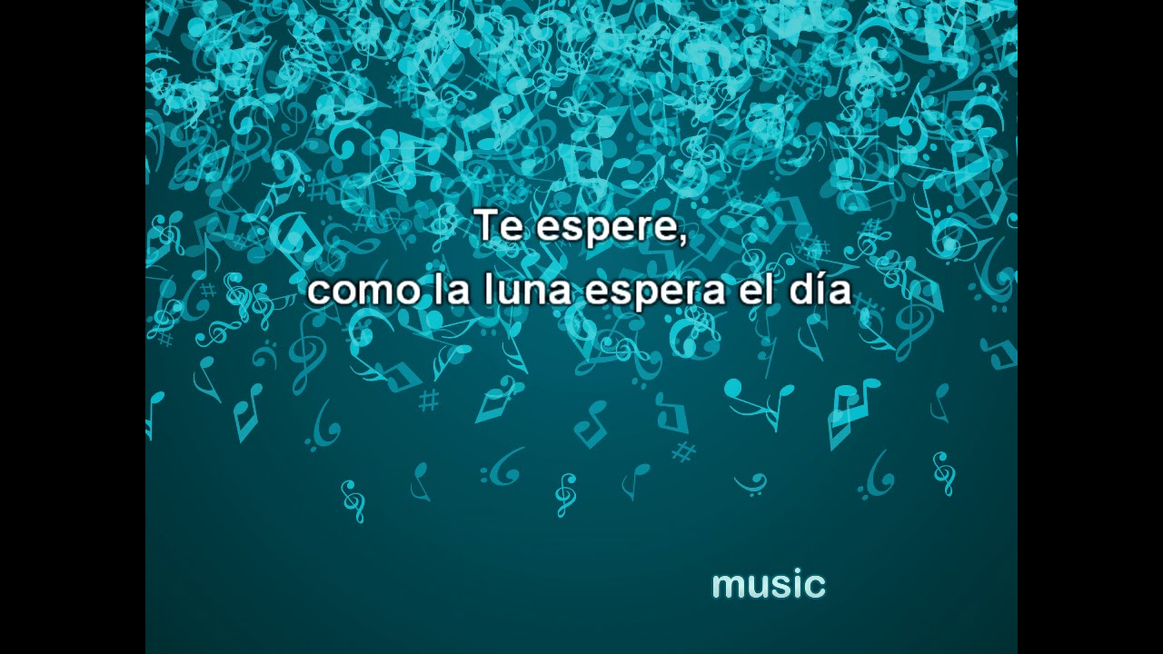 TE ESPERE JESSE Y JOY   KARAOKE