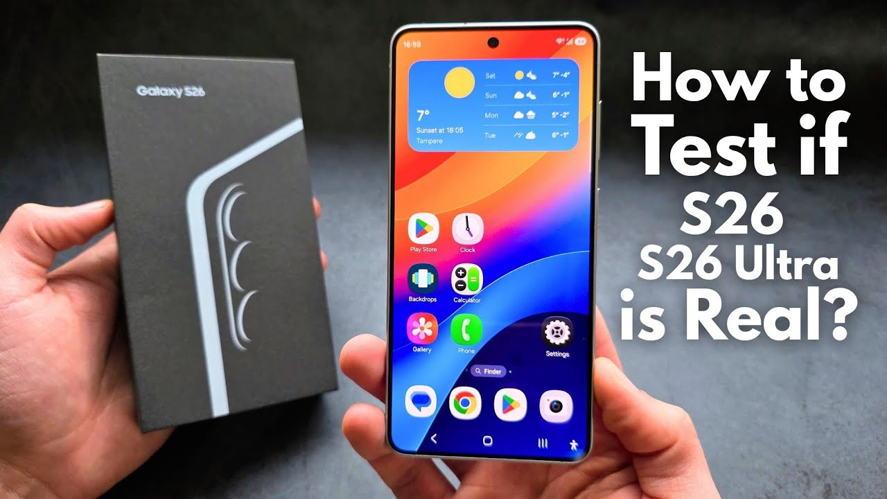 Samsung S26 / S26 Ultra - How to Check if Phone is Original?