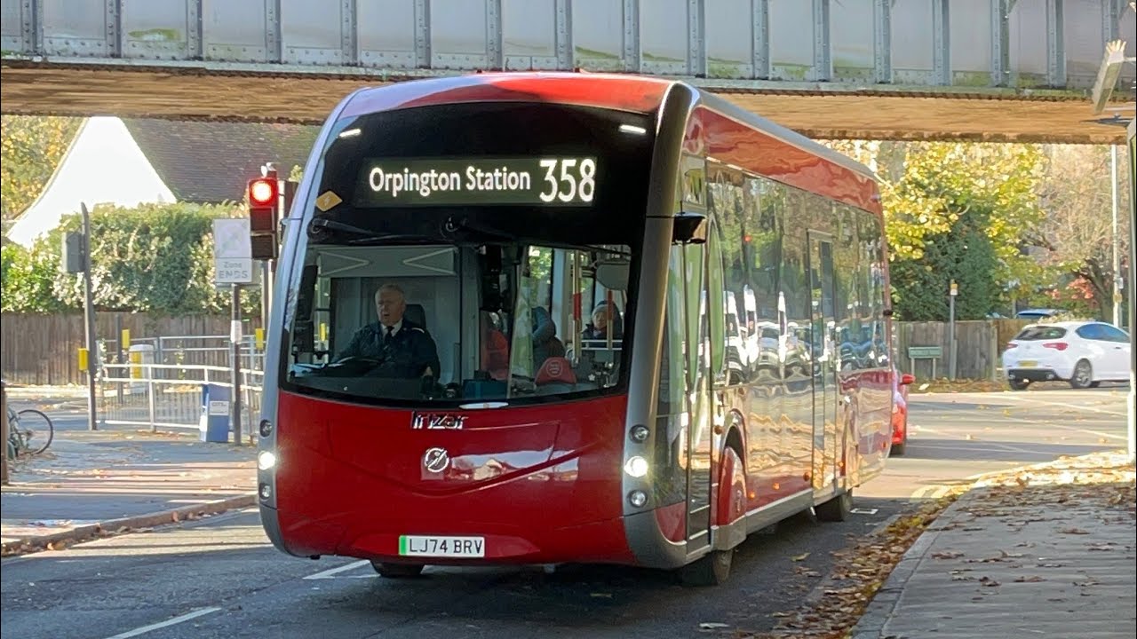 The Introduction Of Irizar ie Trambuses on Route 358