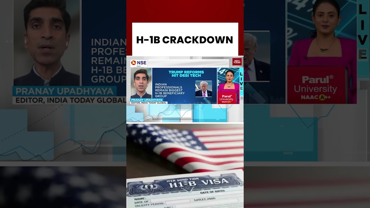 Удар Трампа по визам H-1B: тяжелые последствия для индийцев | #трамп #визаh1b #американскаямечта ...