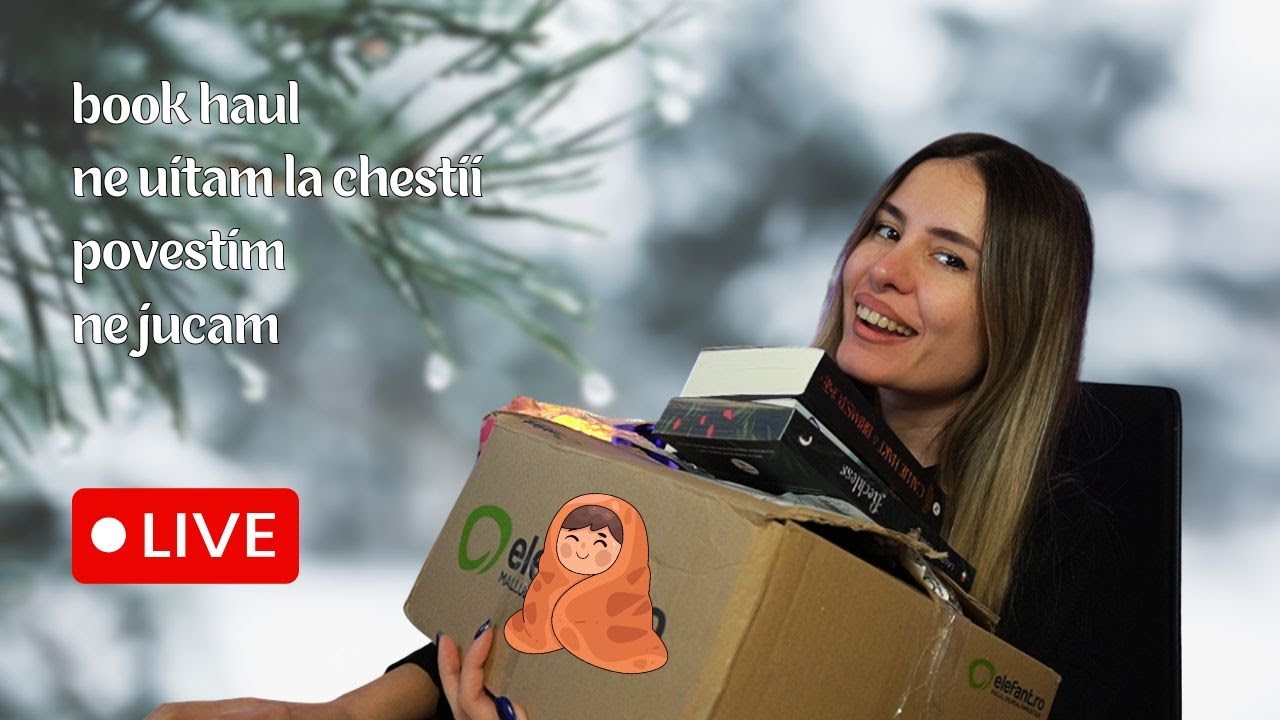 🔴 Book haul, ne uitam la chestii si povestim