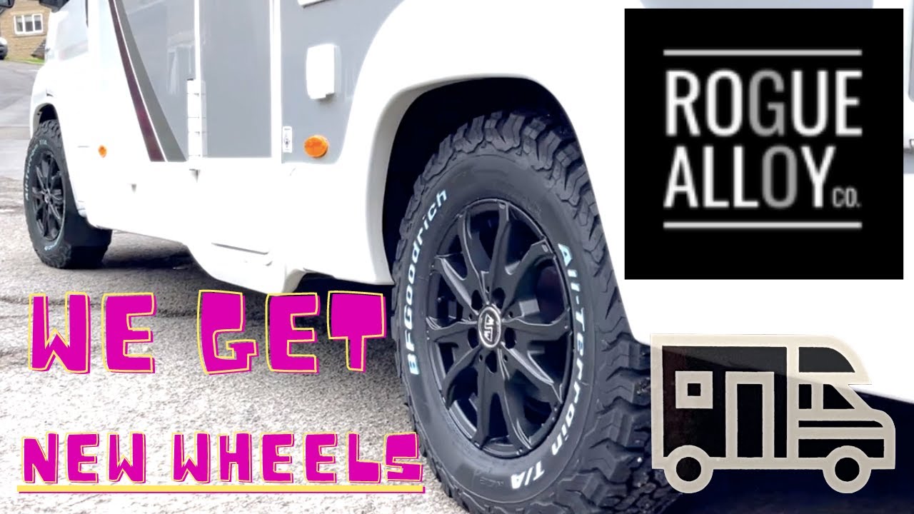 NEW ROGUE ALLOY WHEELS for our Motorhome