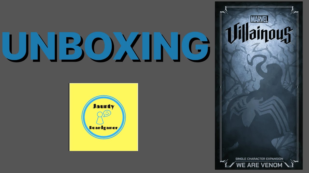 Marvel Villainous: We Are Venom - UNBOXING