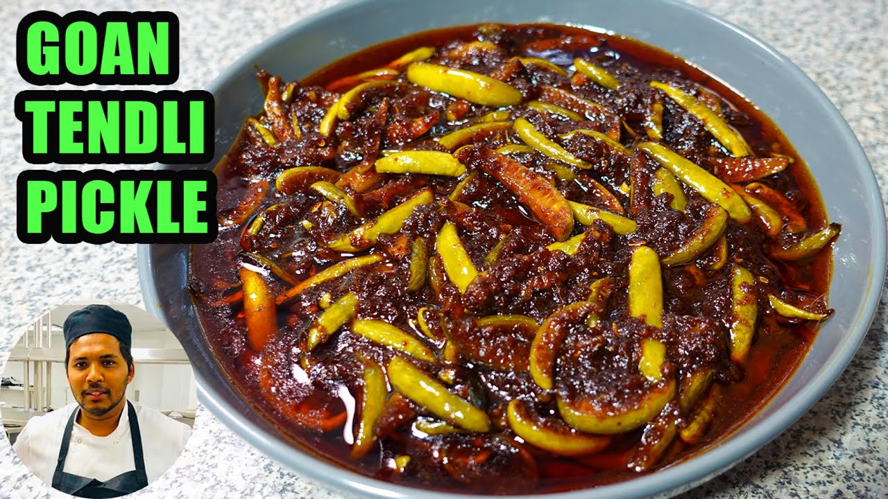 Вкус ГОА: острые и сладкие маринованные огурцы тендли по-гоански | Простой и быстрый рецепт марин...