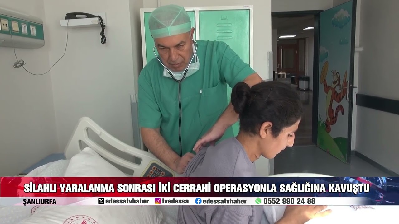 SİLAHLI YARALANMA SONRASI İKİ CERRAHİ OPERASYONLA SAĞLIĞINA KAVUŞTU