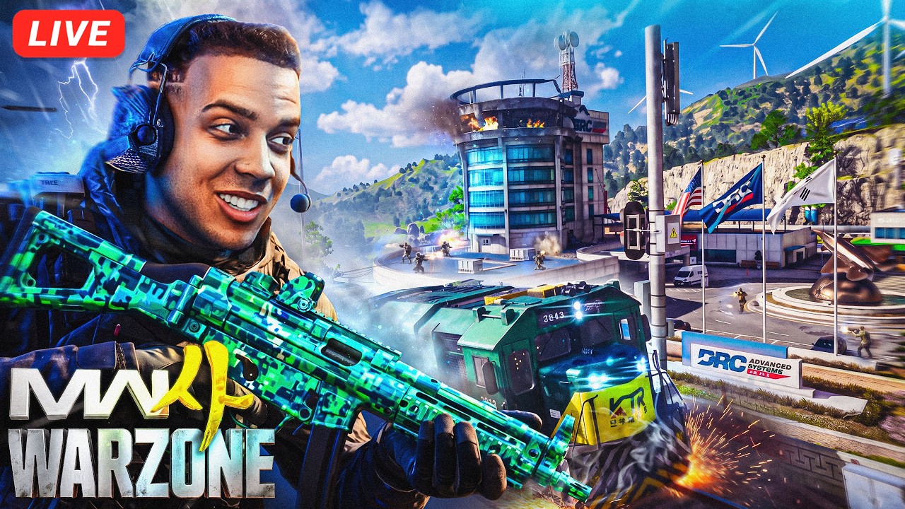 🔴 LIVE - MW4 WARZONE BETA! NEW RESURGENCE MAP 