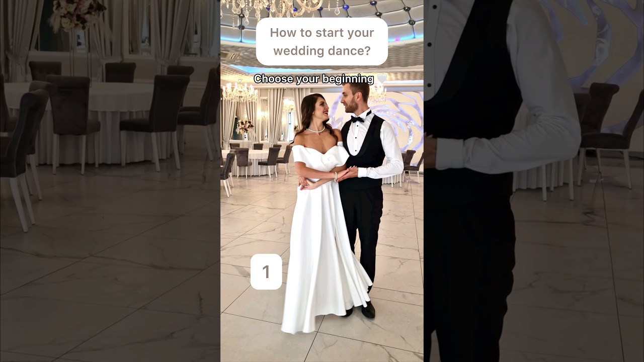 How to start your First Dance 🤍 #weddingdance