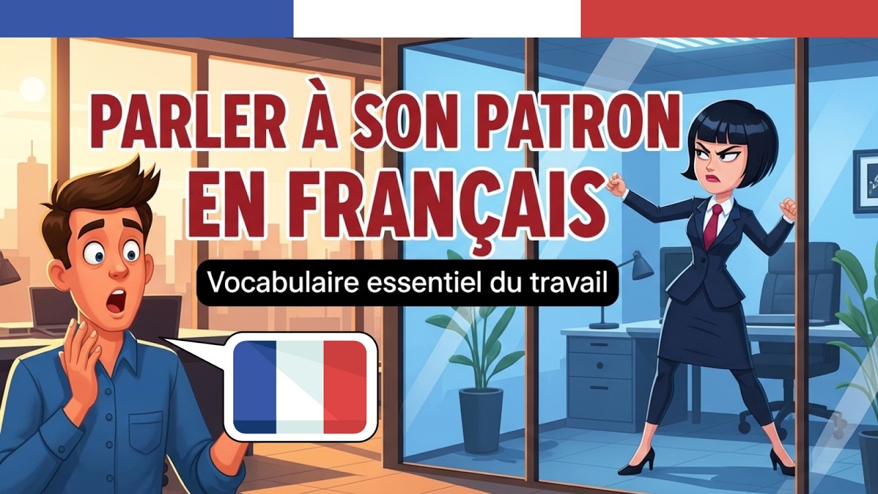 Pratiquez Français Podcast: Comment Parler de Son Patron en Français | Dialogue en Français