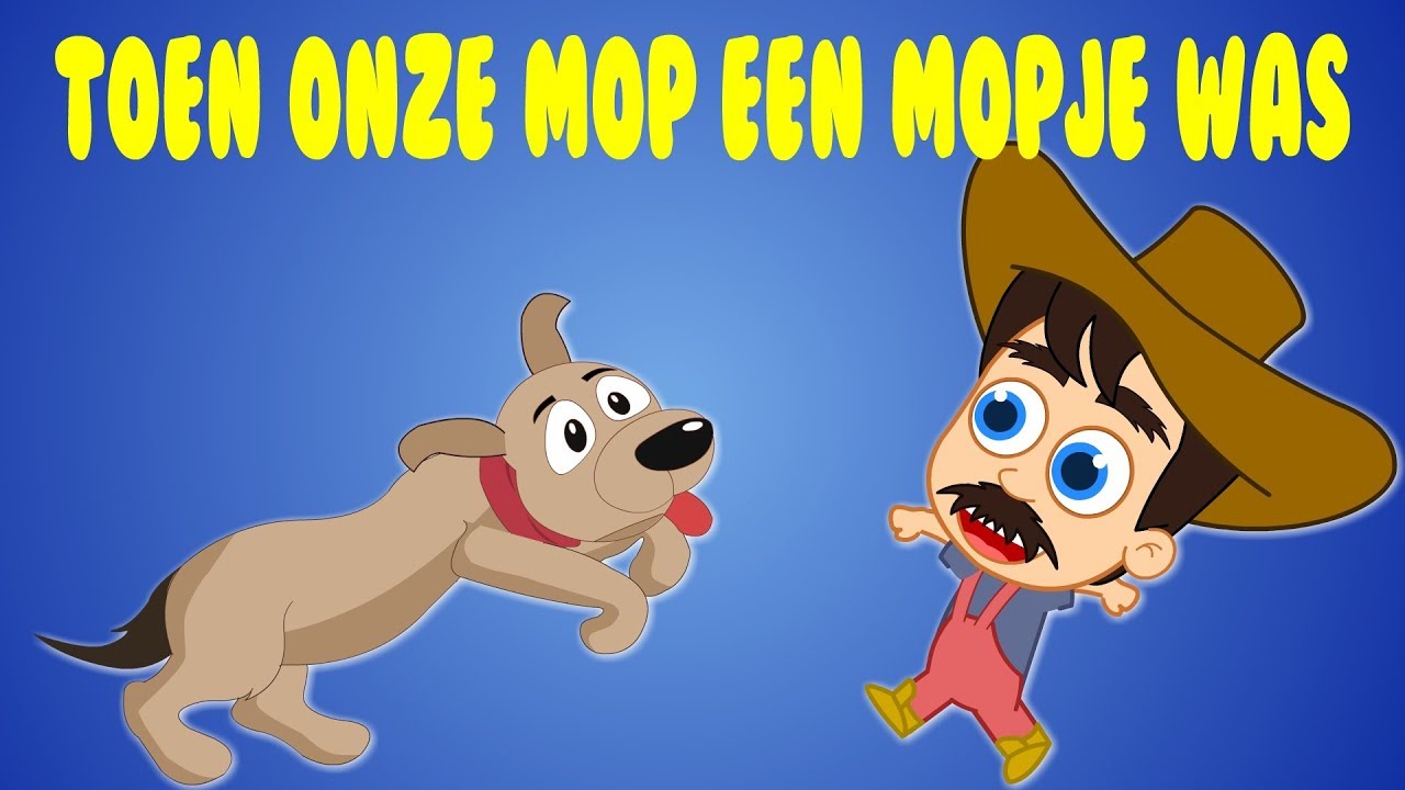 Nederlandse Kinderliedjes | Toen onze mop een mopje was