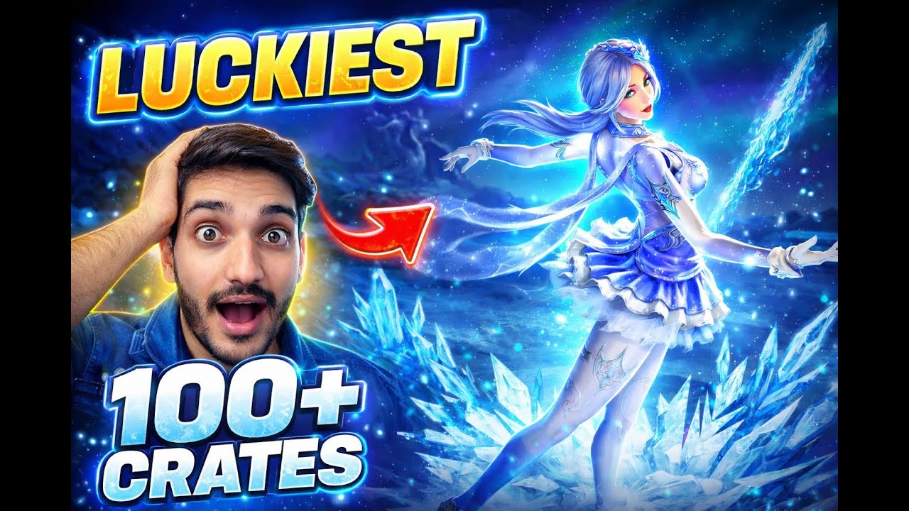 Winterglow Sylph Crate Opening Glimps (12000 UC) HDR 60fps🔥🥶 # devloperlike #bgmi