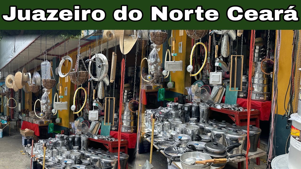 🛍️ Feira Livre e Mercado Senhora Santana em Juazeiro do Norte - CE