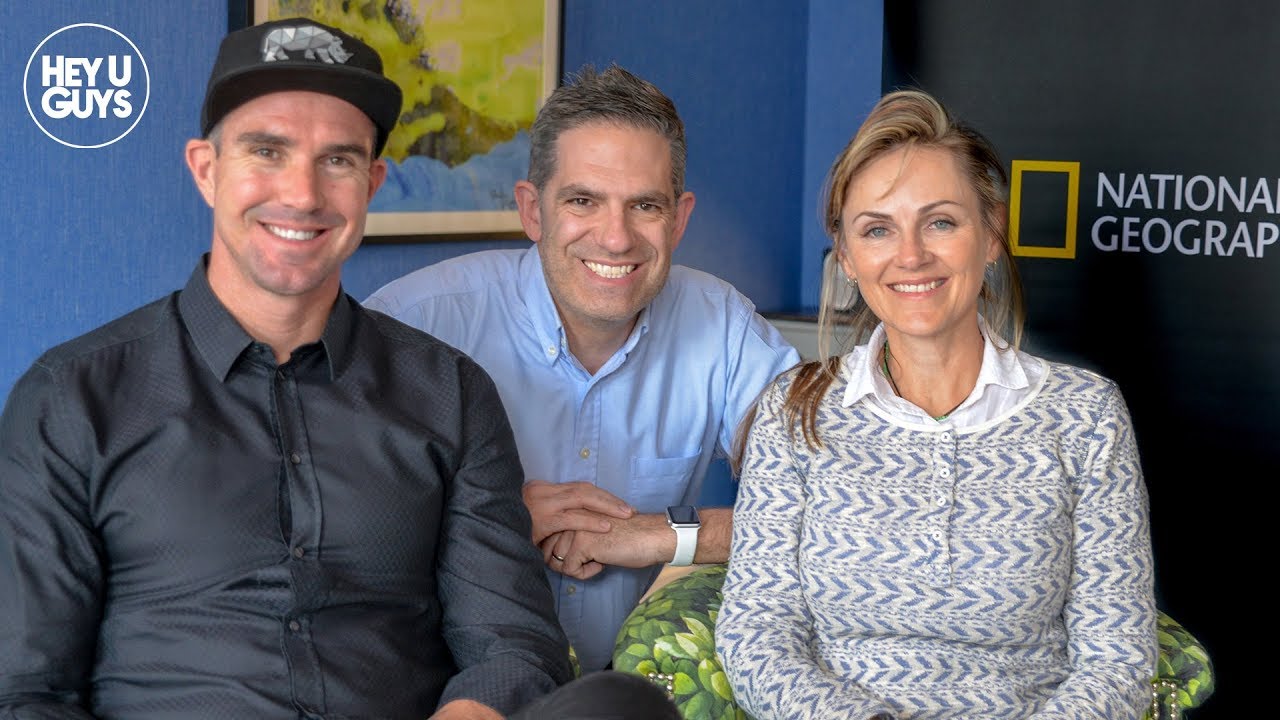 Kevin Pietersen & Petronel Nieuwoudt on National Geographic's Save This Rhino