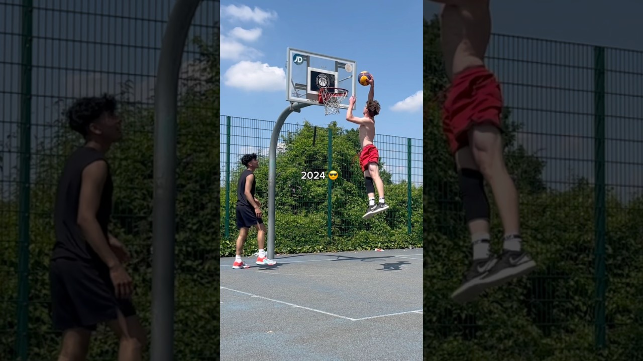 INSANE Dunk Progress (2022-2024😨) #dunking #basketball #dunker #transformation #viral #fyp