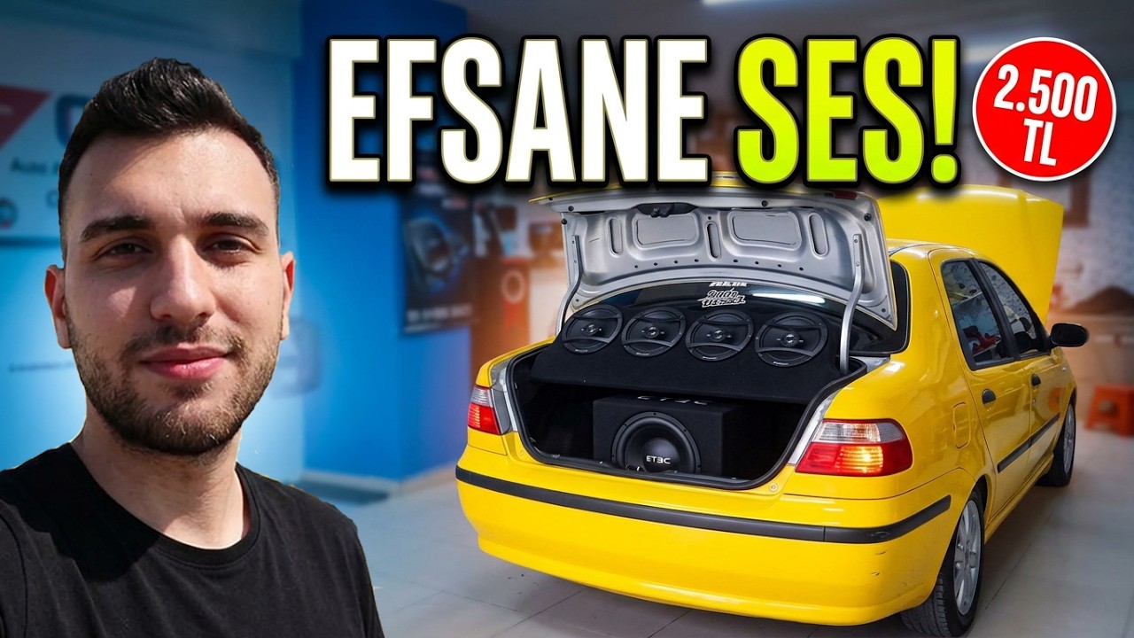 ARACIMIZA 2.500 TL' LİK SES SİSTEMİ YAPTIK | FİAT ALBEA