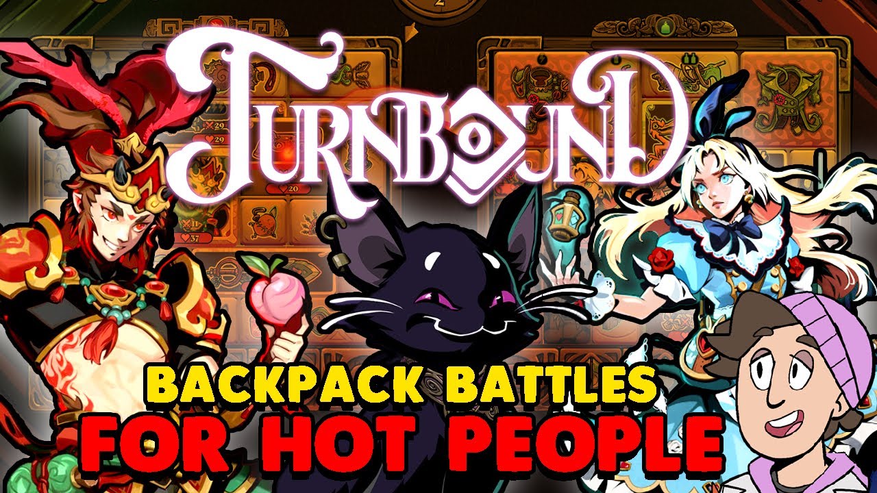 Put The WEAPONS in The Bag!!! Alice, Robin Hood and Sun Wukong in a Backpack Battler! - Turnbound