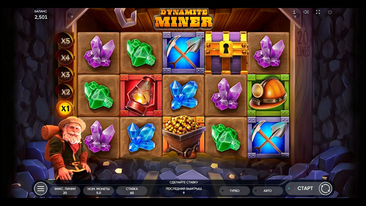 Dynamite Miner. 10 bonus games, 💥💥💥👍🔔 🤠🤑🤑🤑