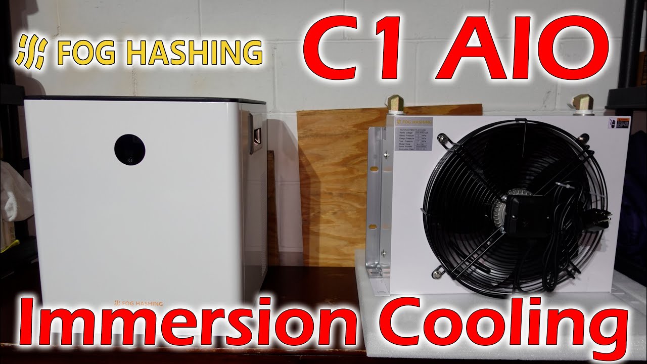 Foghashing C1 Immersion cooler - unboxing and Quick Look