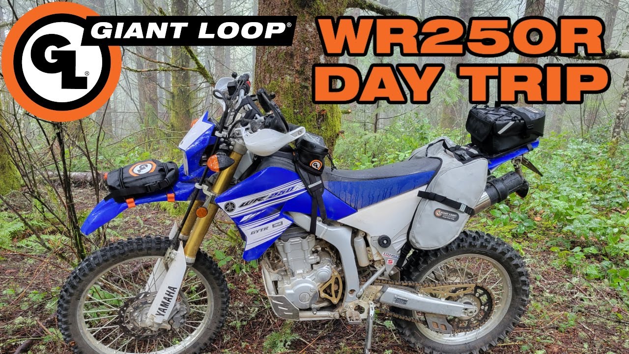 Yamaha WR250R Soft Luggage for Day Trips: Giant Loop Klamath, Mojavi, ZigZag, Buckin' Roll + More