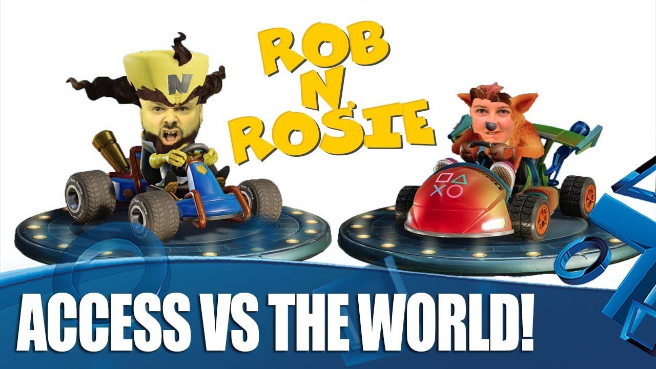 Crash Team Racing: Nitro-Fueled - Rob 'N' Rosie Vs The World!