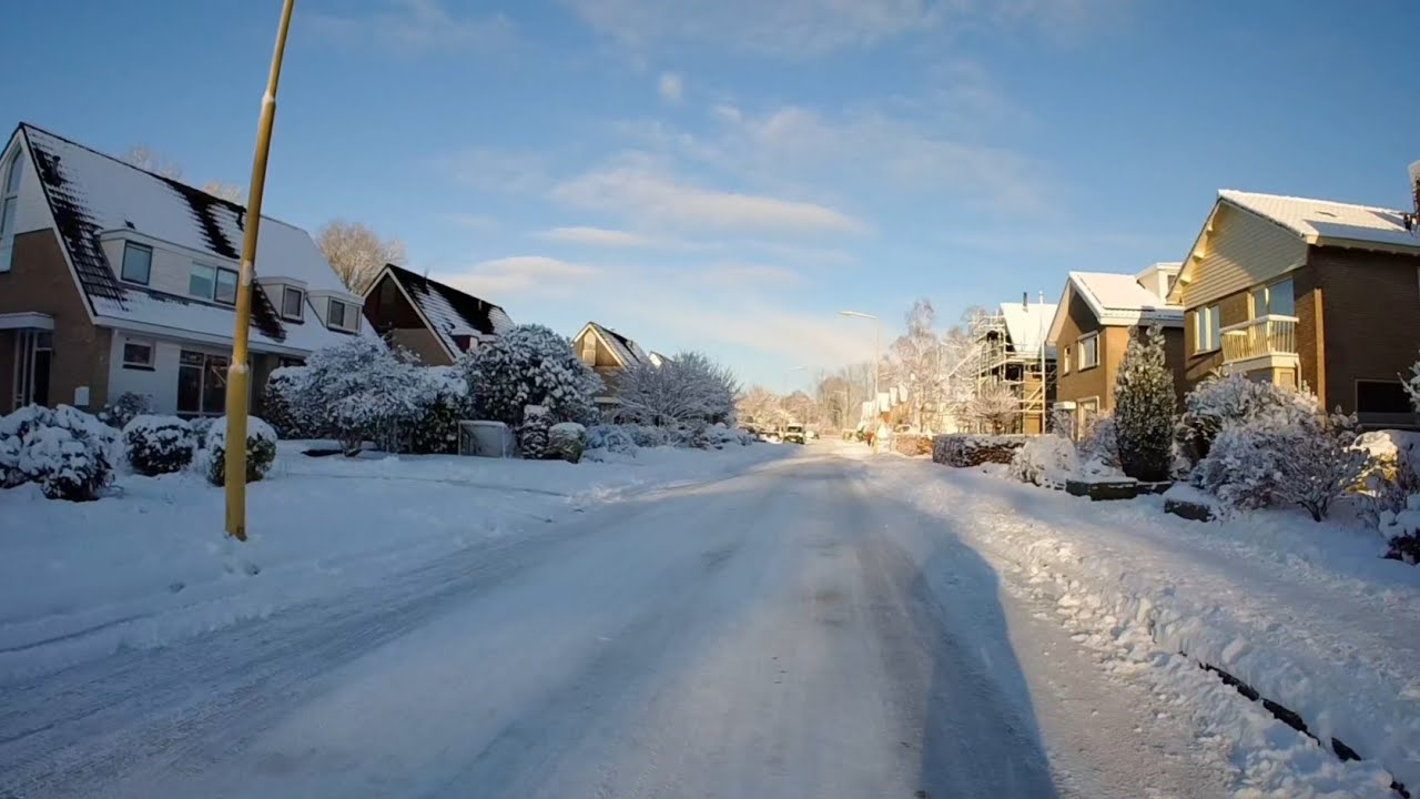 Veel Sneeuw in Friesland!