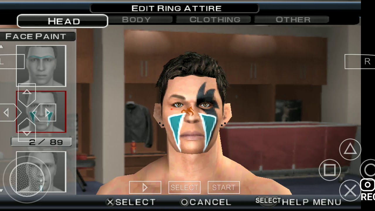 ensinando como criar seu próprio personagem e criar seu próprio golpe no jogo da wwe