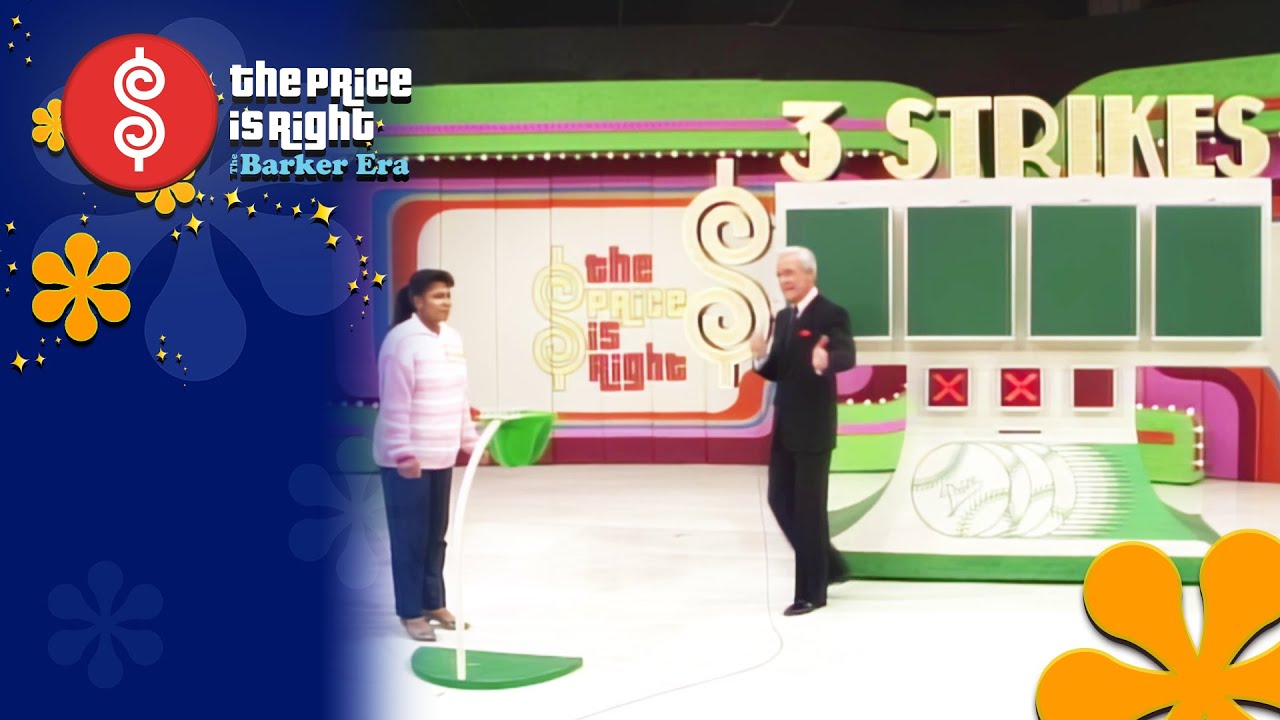 Everything Rides on Her Final Pull When Playing 3 Strikes for a New Car | The Price Is Right 1988