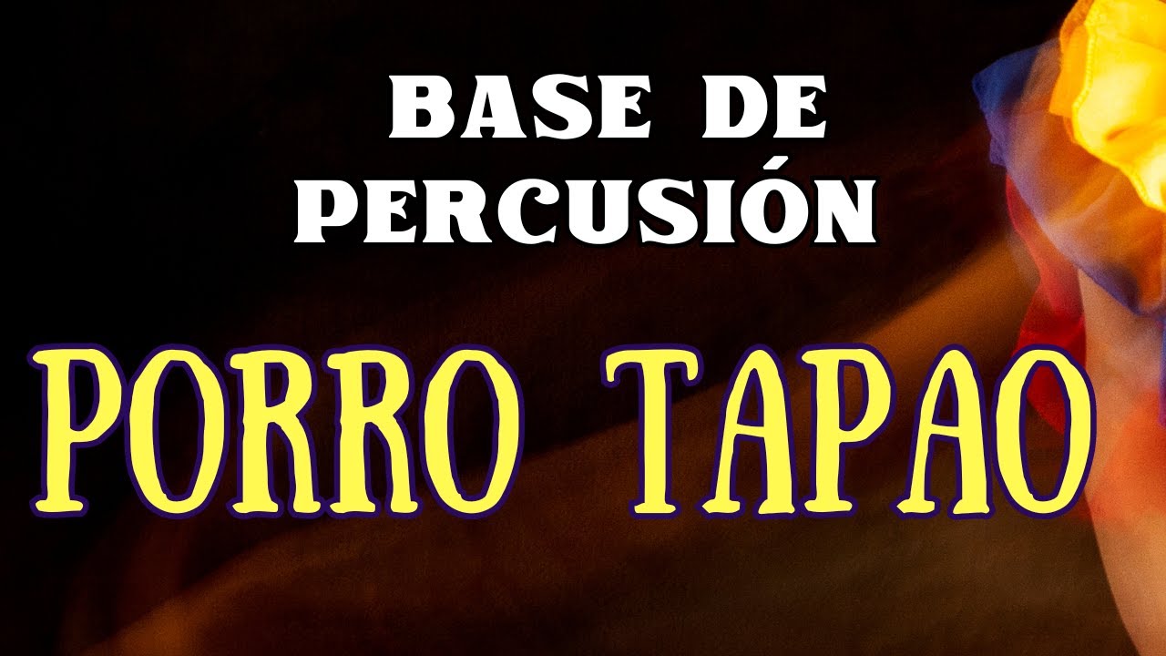 Pista instrumental (percusión) / 