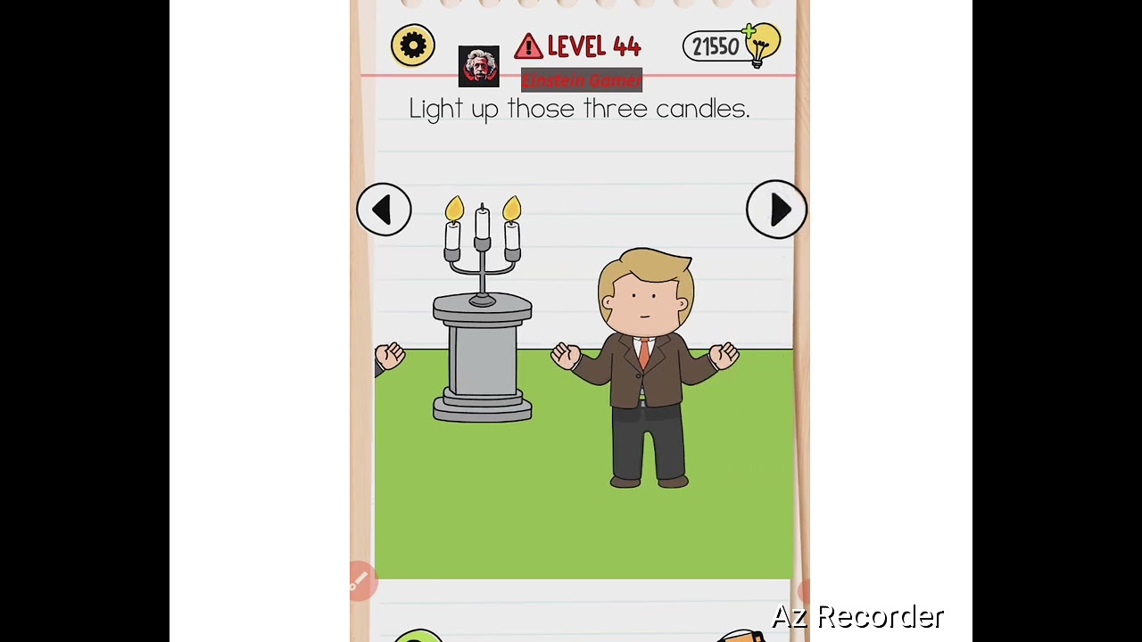 Brain test All Star Master level 44 Walkthrough Solution