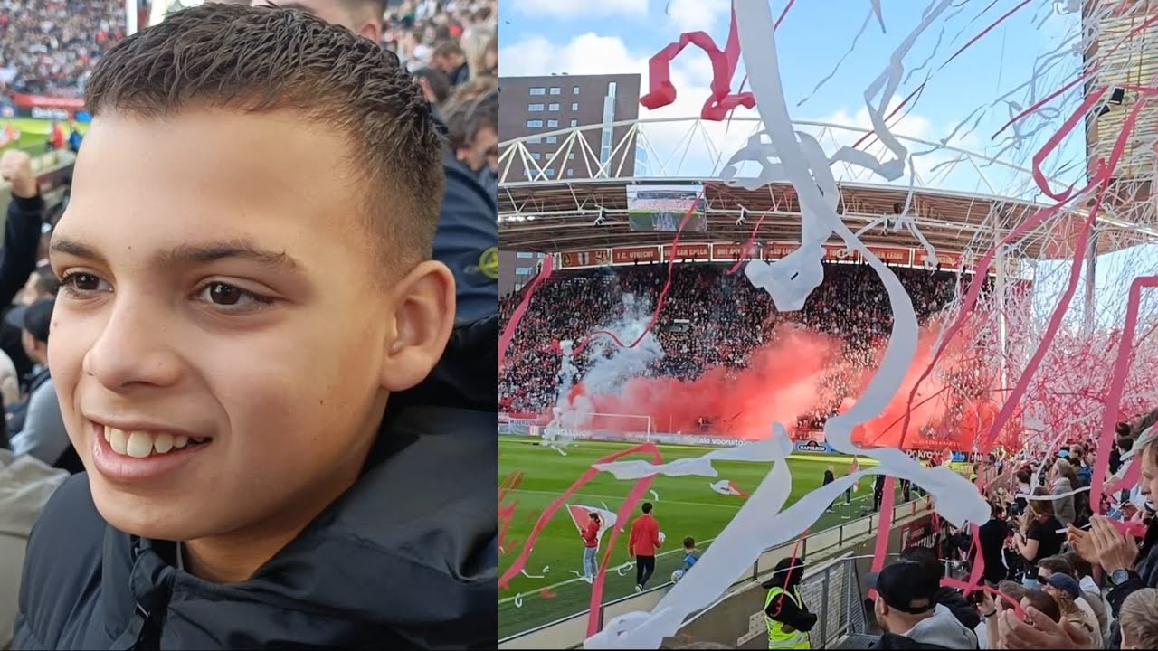 FC Utrecht - Feyenoord in een uitverkocht Galgenwaard