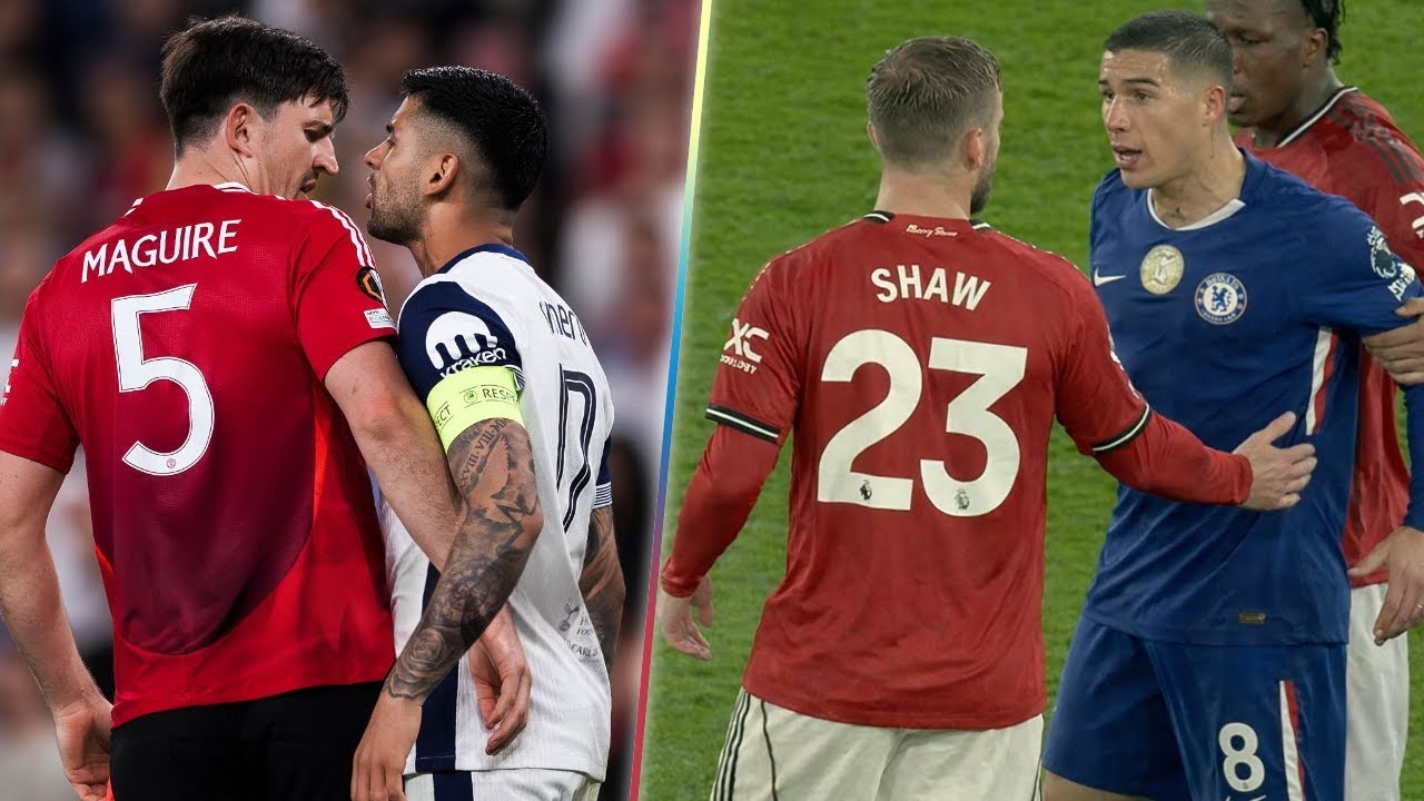 Manchester United Players 100% Heated Moments & Brutal Fouls