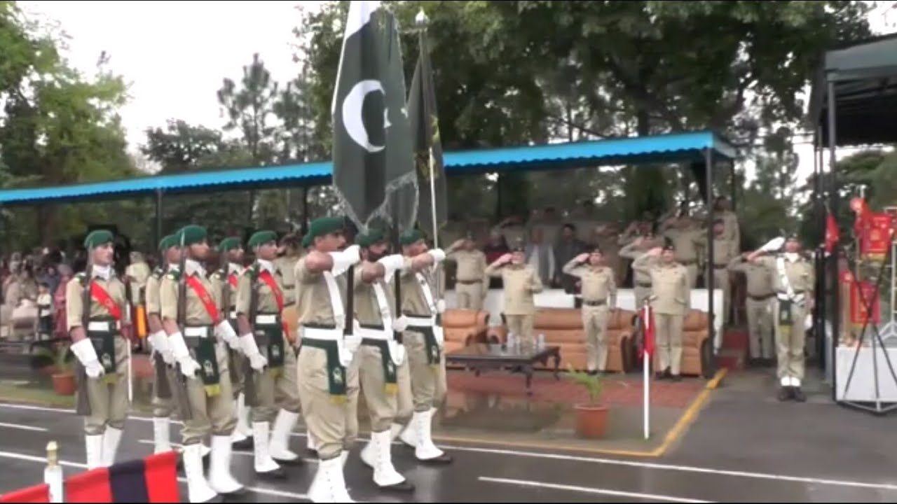 Passing out parade of Mujahid Force