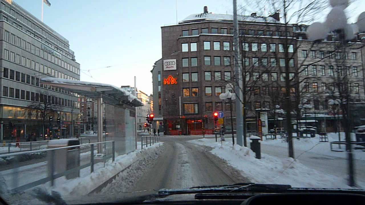 Driving in Stockholm City 2011