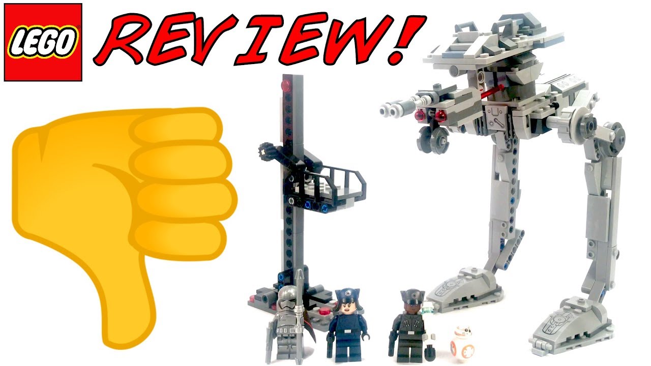 LEGO 75201 First Order AT-ST Review! 👎 | LEGO Star Wars 2018 Set!