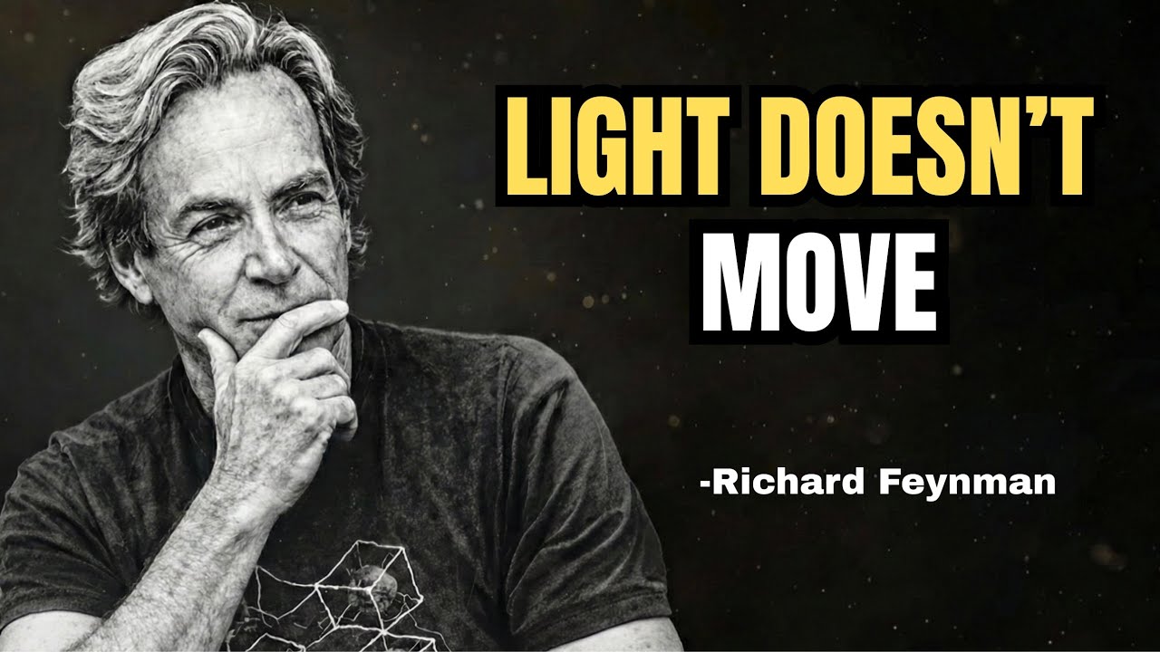 Light Does NOT Move (It’s not what you think) | Feynman Explains Quantum Mechanics