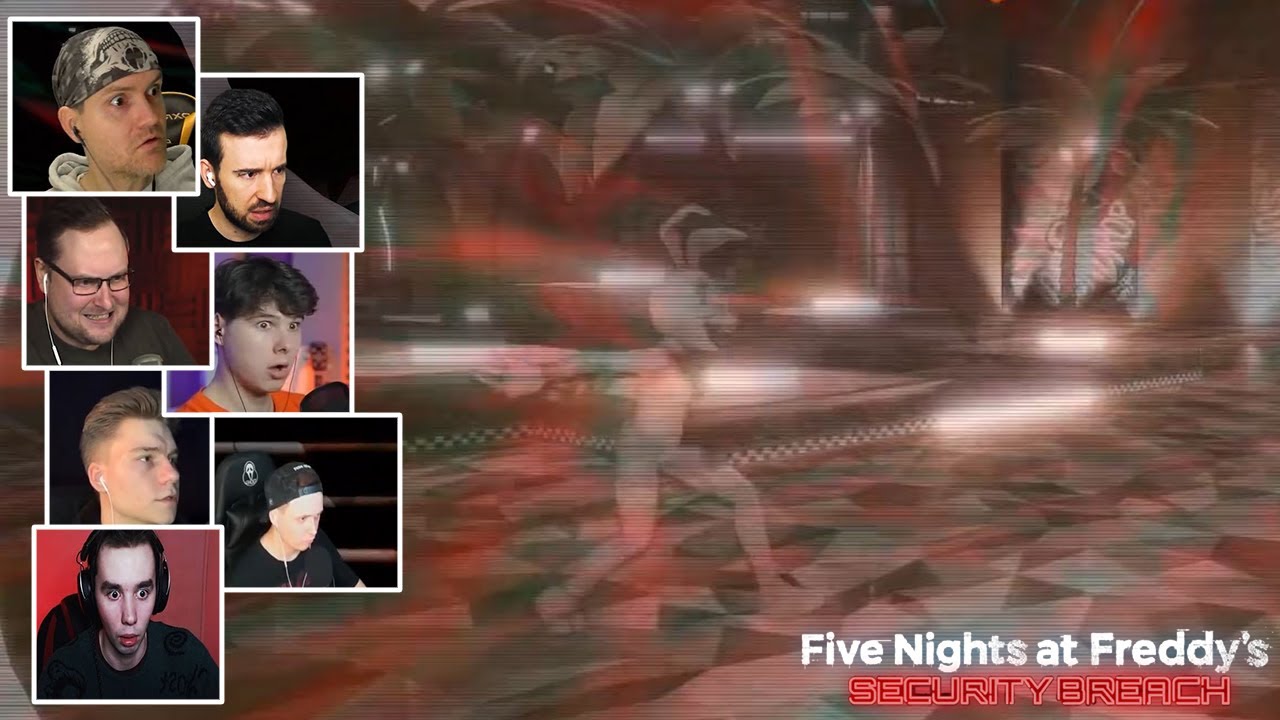 Реакция Летсплейщиков на Появление Ванни в Five Nights at Freddy&rsquo;s Security Breach