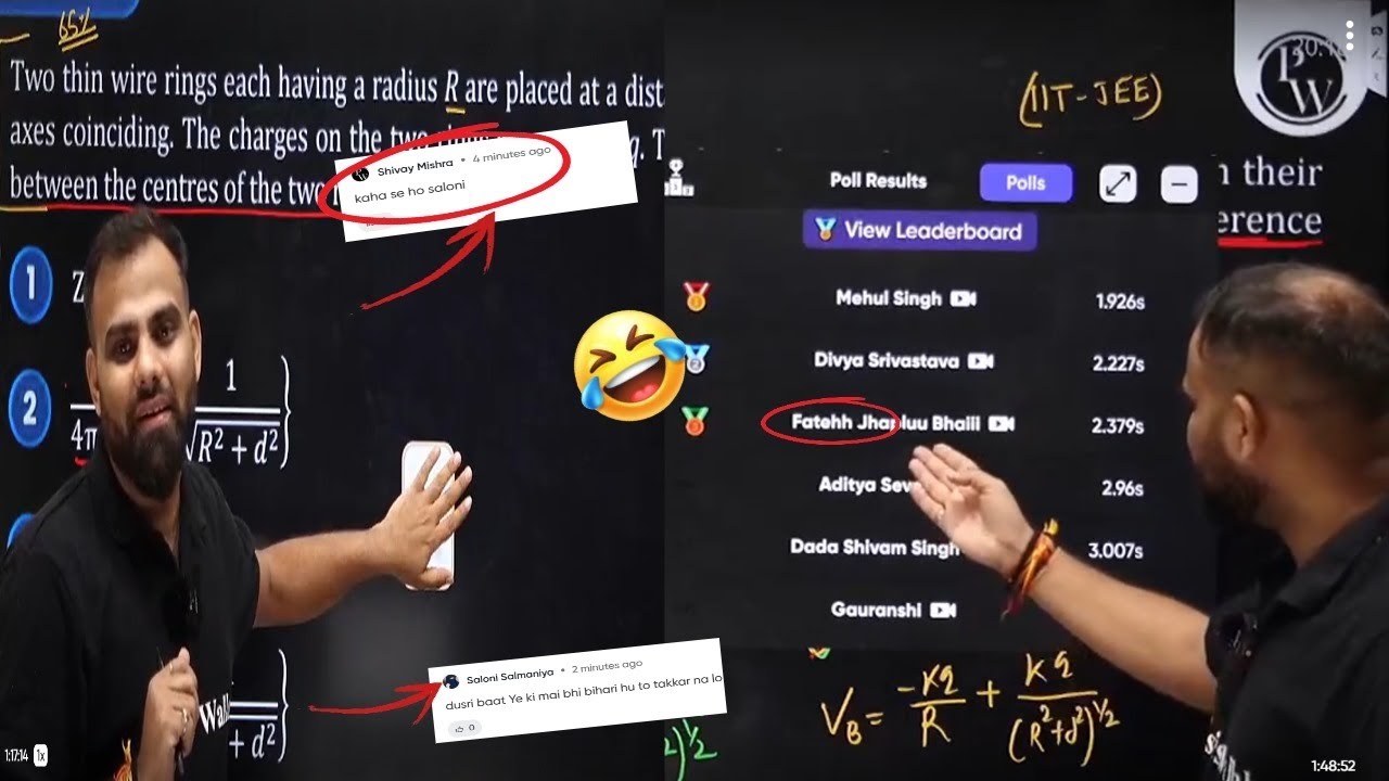 Again Spammers Spotted on live poll 😂 | MR Sir ने Chat पढ़ ली 💀 | Lakshay NEET 2025 |