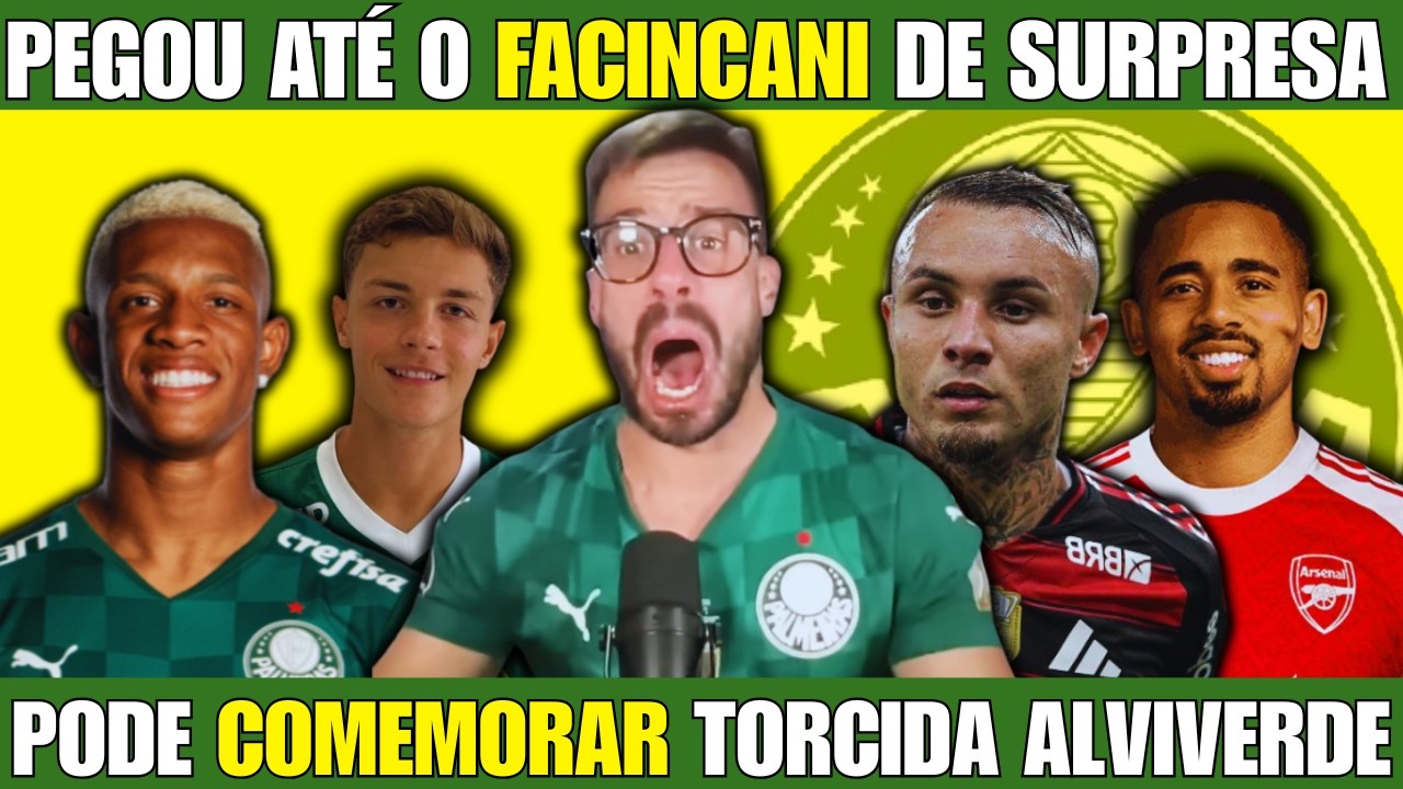 💣BOMBA: FACINCANI REVELA UMA NOTÍCIA DE DENTRO DO PALMEIRAS BOMBÁSTICA. 