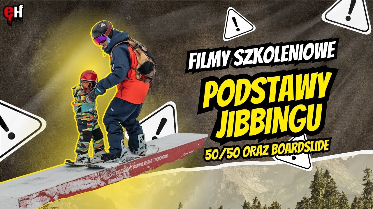 Podstawy Jibbingu 50 50 oraz boardslide