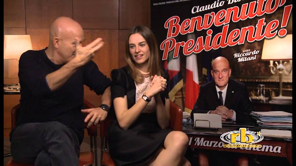 Claudio Bisio, Kasia Smutniak, intervista, RB Casting, Benvenuto Presidente!