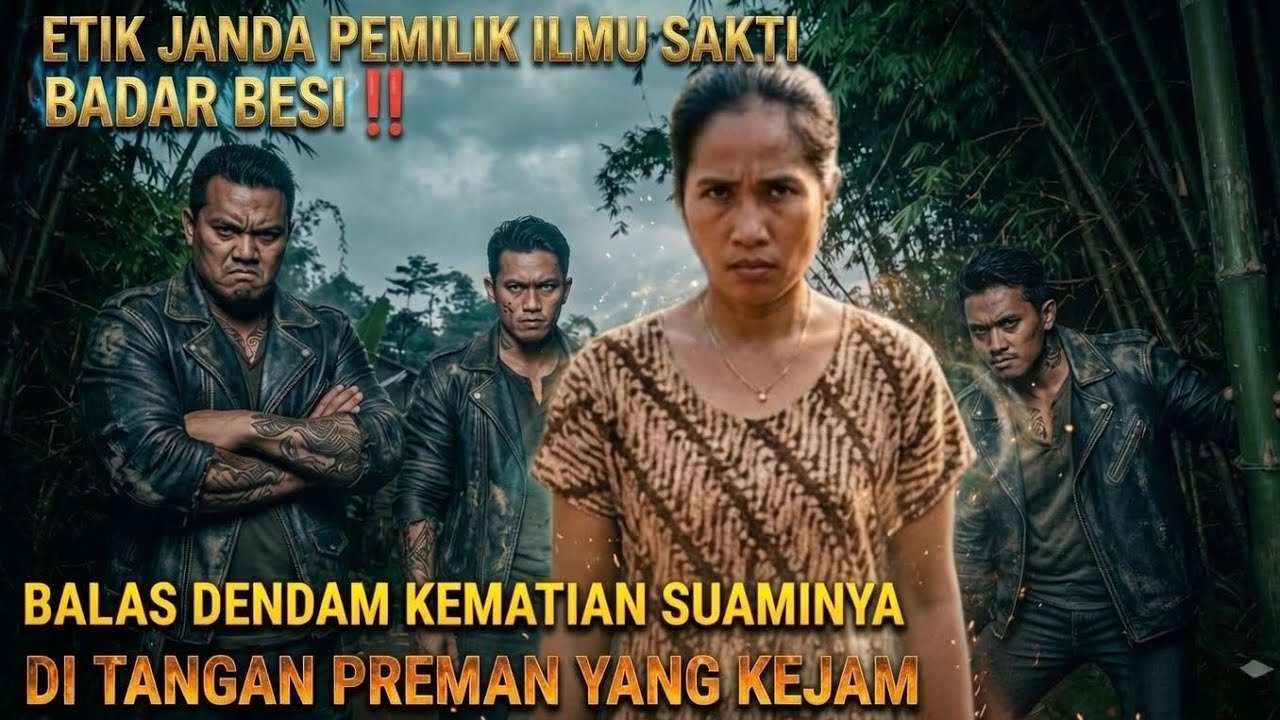 ETIK JANDA PEMILIK ILMU SAKTI BADAR BESI‼️BALAS DENDAM KEMATIAN SUAMINYA DI TANGAN PREMAN SADIS