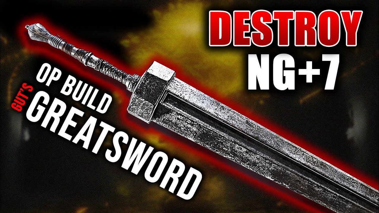 Destroying Ng+7 Bosses with Most Op Greatsword Build!! #eldenring