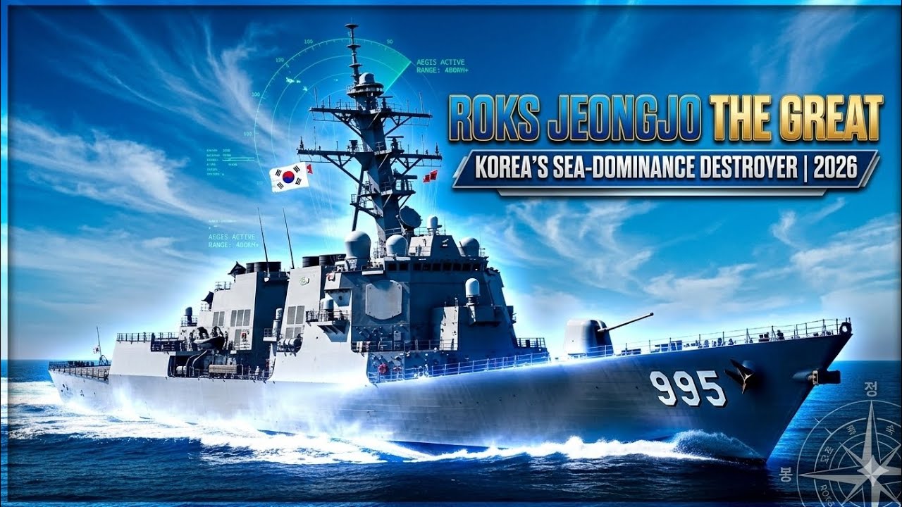 ROKS Jeongjo the Great 2026 최신 스펙 성능 리뷰 대한민국 해군의 미래