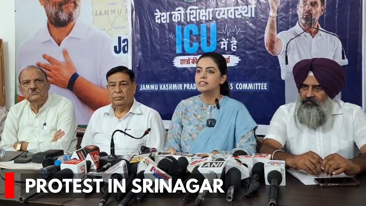 Cong To hold Massive Protest In Srinagar On Aug 1 On Students Issues